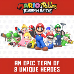 Mario + Rabbids Kingdom Battle Standard Edition Ubisoft Nintendo Switch Físico - comprar online