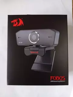 Cámara Web Redragon Fobos Gw600 Hd 30fps Color Negro - comprar online