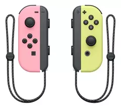 Joy Con Pastel Pink Pastel Yellow Nintendo Switch Original - comprar online