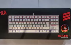 Teclado Redragon Kumara K552 Rainbow Blanco Español Latino - comprar online