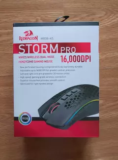 Mouse Gamer Inalámbrico Redragon Storm Pro M808-ks Negro - comprar online