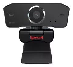 Cámara Web Redragon Fobos Gw600 Hd 30fps Color Negro