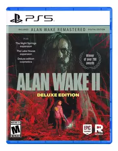 Alan Wake 2 Deluxe Edition Ps5 Juego Fisico Sellado