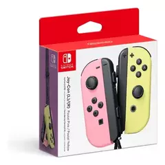 Joy Con Pastel Pink Pastel Yellow Nintendo Switch Original