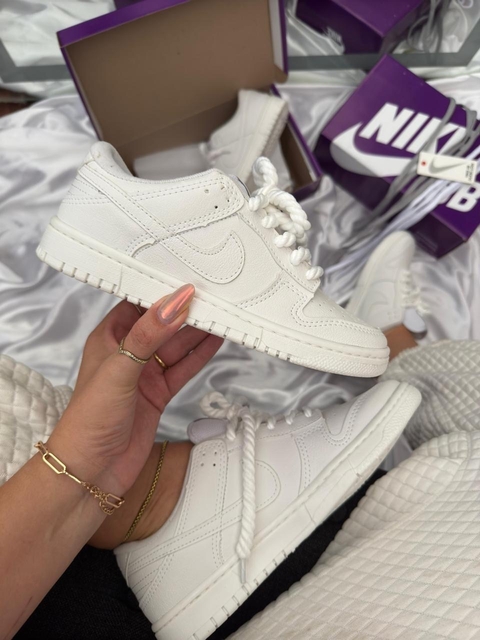 Nike Air Dunk Corda Importado 34 ao 43 Branco.