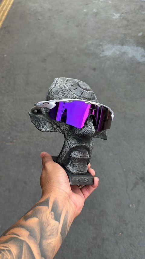 Óculos de Sol Radar EV Prata/Roxa.