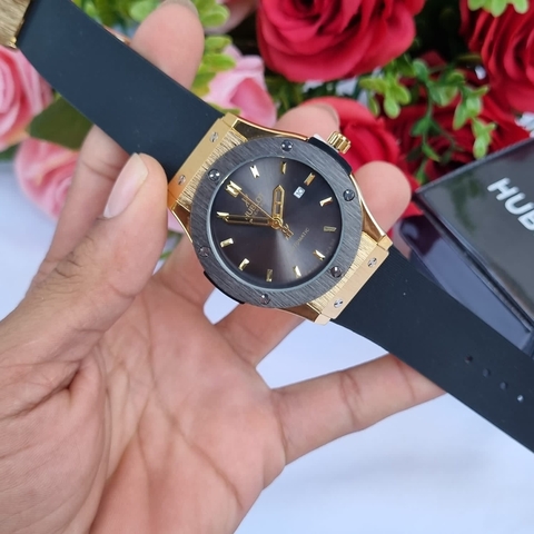 Relógio Hublot Social Preto. - comprar online