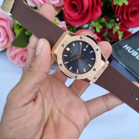 Relógio Hublot Social Marron. - comprar online