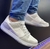 Nike Dunk Branco Cinza