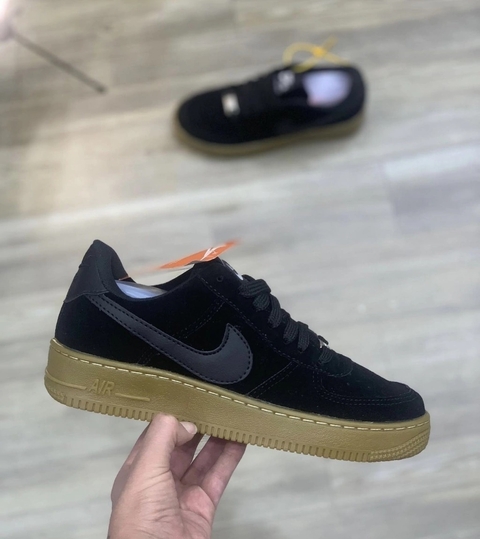 Nike AirForce Camurça Importado Preto.