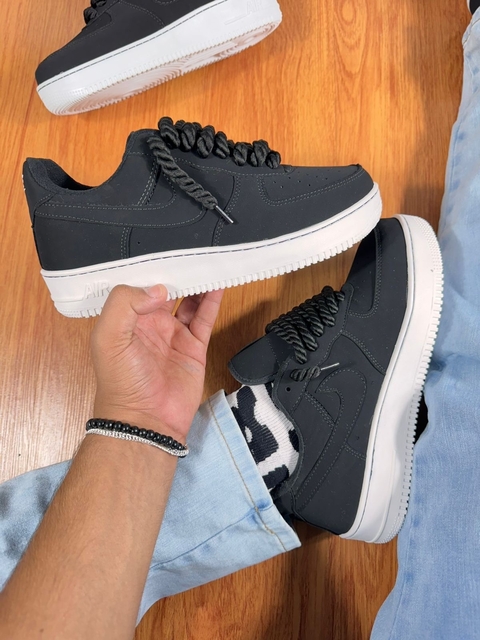 Nike AirForce Corda Nacional 34 ao 43 Preto. - comprar online