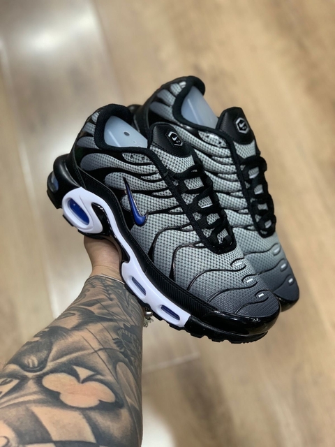 Nike AirMax TN PLUS 3 Importado Vietnã Preto Cinza.