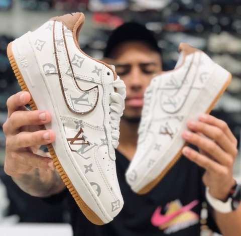 Nike AirForce Importado & LV Branco.