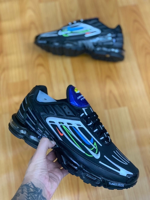 Nike AirMax TN Plus 3 Importado Vietnã Preto.