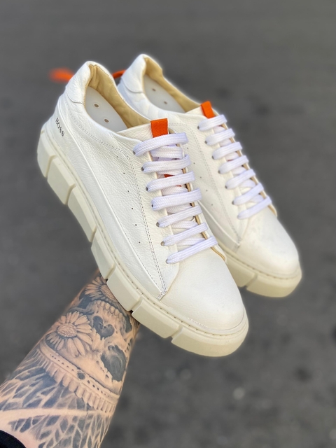 Tênis Boss Luxo Couro Importado - comprar online