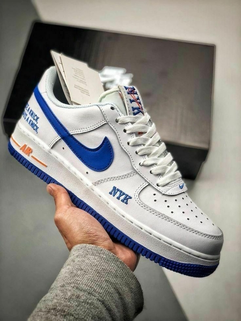 Nike AirForce Nacional Branco Azul.