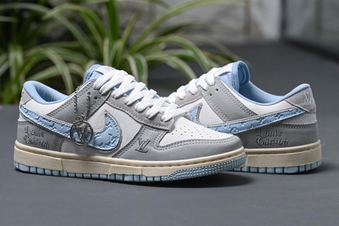 Nike Dunk Nacional Premium 34 ao 39 Branco Azul.