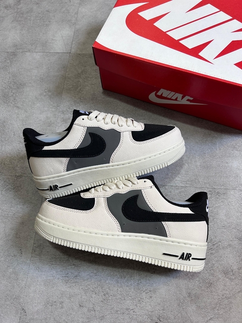 Nike AirForce Importado 34 ao 43 Preto Bege.