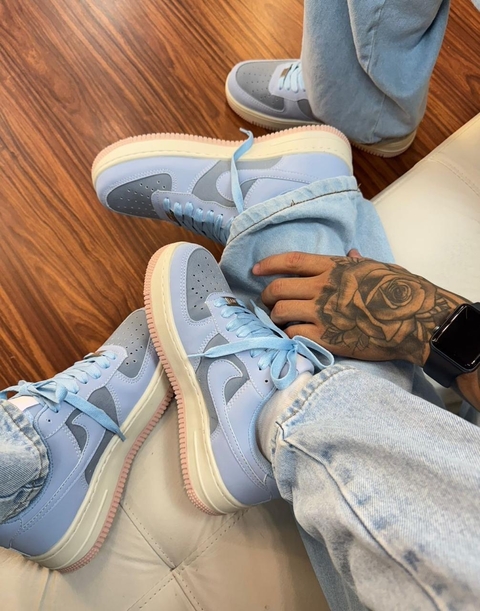 Nike AirForce Importado 34 ao 43 Azul.