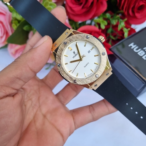 Relógio Hublot Social Preto. - comprar online