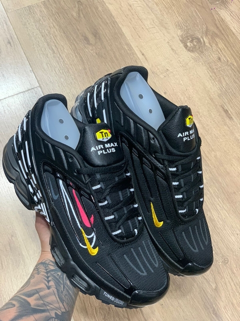 Nike AirMax TN Plus 3 Importado Vietnã Preto.