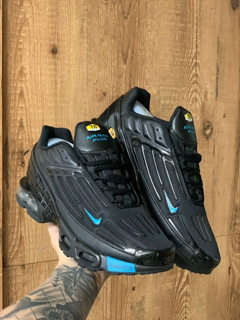 Nike AirMax TN Plus 3 Importado Vietnã Preto.