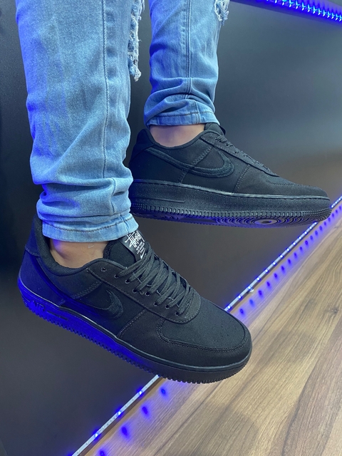 Nike AirForce Jeans Nacional Preto.
