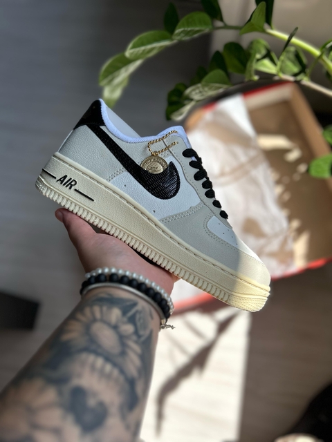 Nike AirForce Importado 34 ao 39 Branco Cinza. - comprar online
