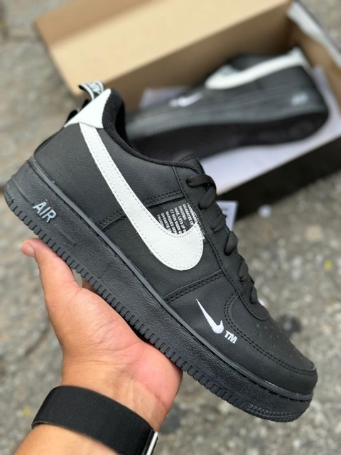 Nike AirForce Nacional Premium 34 ao 43 Preto.