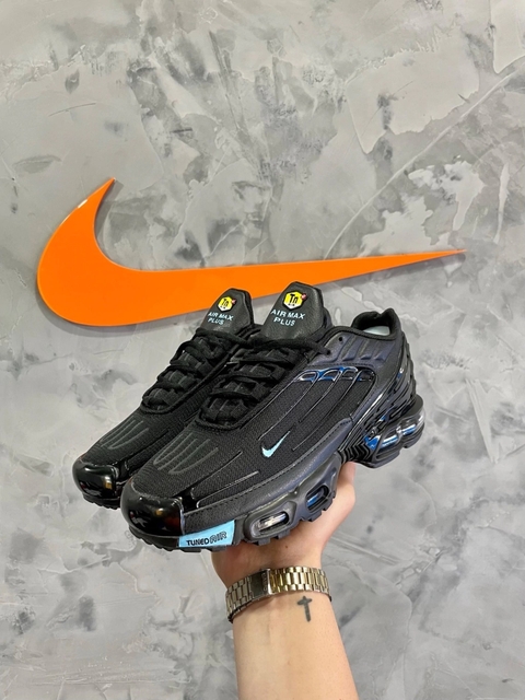 Nike AirMax TN Plus 3 Importado Vietnã Preto.