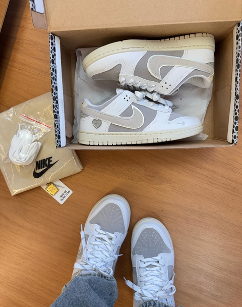 Nike Air Dunk Nacional 34 ao 39 Branco Bege. - comprar online