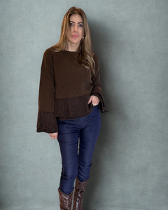 Blusa tricot babados 21375