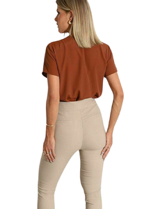 Calça Feminina reta 21420 - comprar online