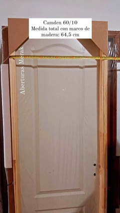 Puerta placa GROMANTI CAMDEN de interior madera 