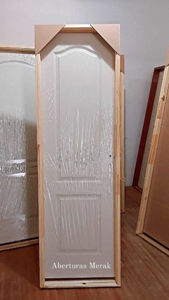 Camden con marco de madera (pino o cedro) - aberturas.merak