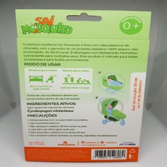 Sai mosquito Repelente Natural em adesivo - comprar online