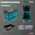 Caja Organizador Herramientas Grande Maktrak Makita T90021 en internet
