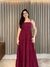 vestido longo decote quadrado - ANA'DU STORE