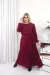 VESTIDO MANGA LONGA MARSALA - comprar online