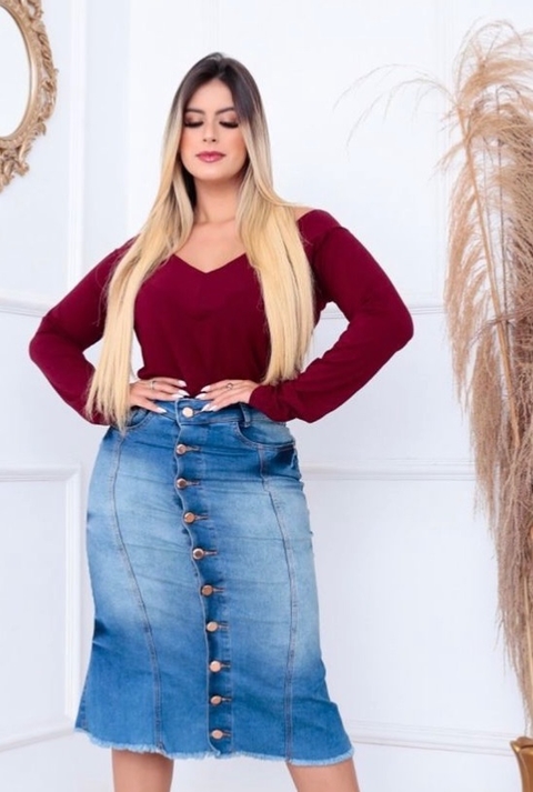SAIA JEANS BOTÕES
