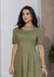 VESTIDO VERDE MUSGO - comprar online