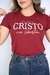 Tshirt 100% Algodão Cristo nos Libertou na internet