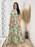 VESTIDO FLORAL VERDE ÁGUA