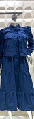 Imagem do VESTIDO BOTÕES P AZUL MARINHO