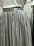 SAIA DE TULE CINZA BRILHO na internet