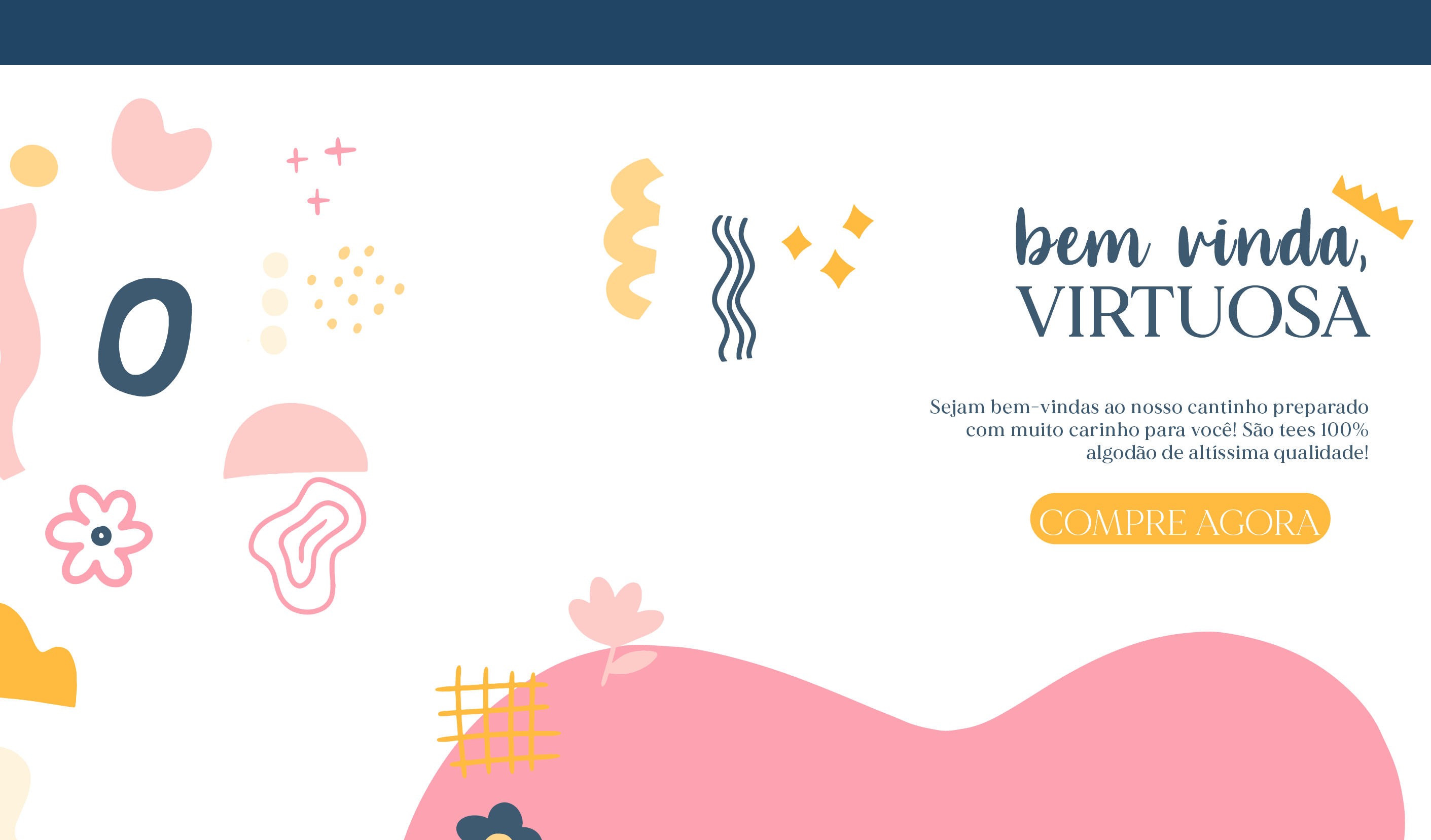 Banner de Virtuosa T-shirts