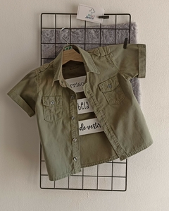 CAMISA MANGA CURTA MENINO