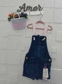 JARDINEIRA JEANS MENINA