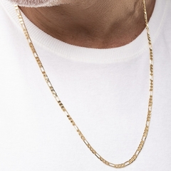 Colar Masculino Elo 3x1 Liso