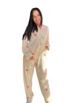 Imagem do Pijama Americano Feminino Longo Conforto para Suas Noites